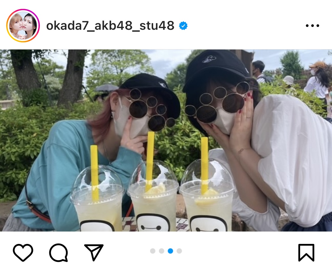 岡田奈々のインスタグラムイから