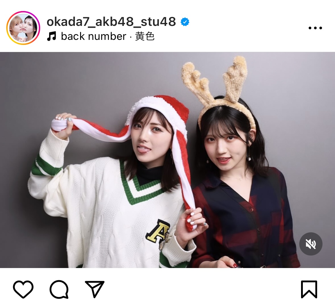 岡田奈々のインスタグラムイから