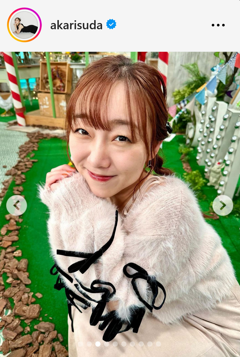 須田亜香里インスタグラムから