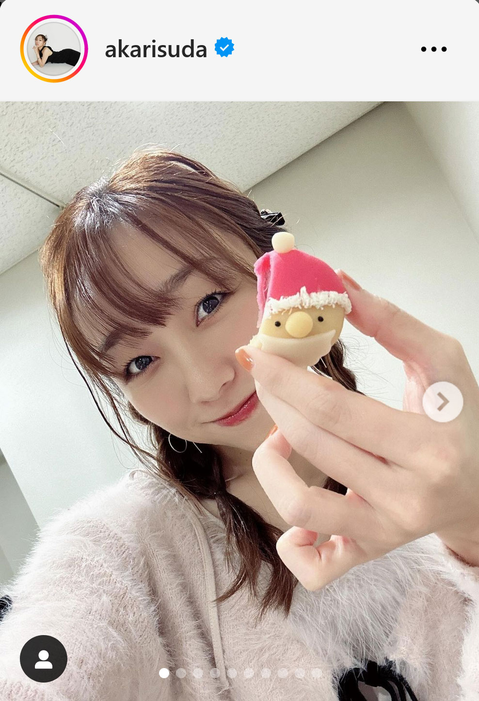 須田亜香里インスタグラムから
