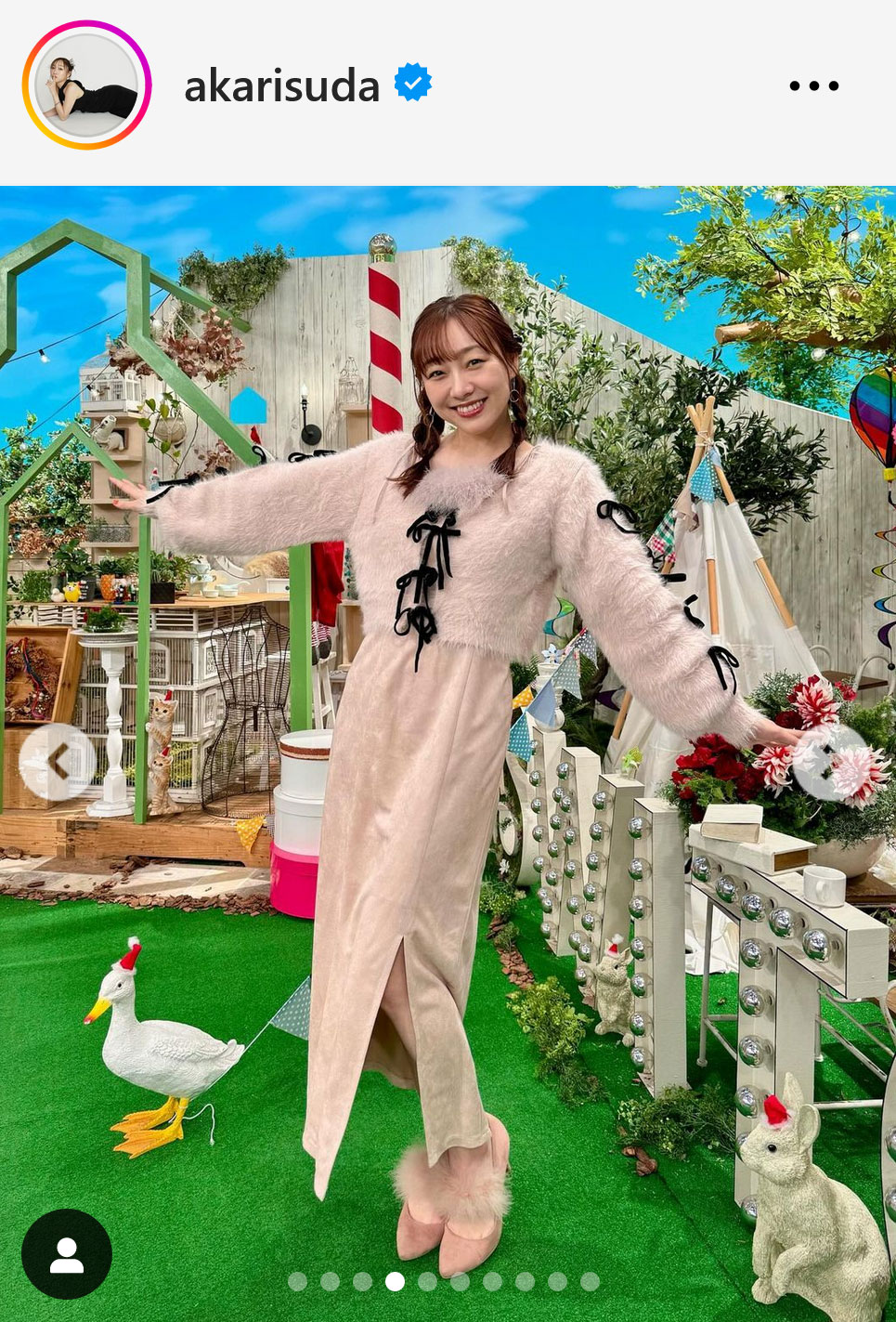 須田亜香里インスタグラムから
