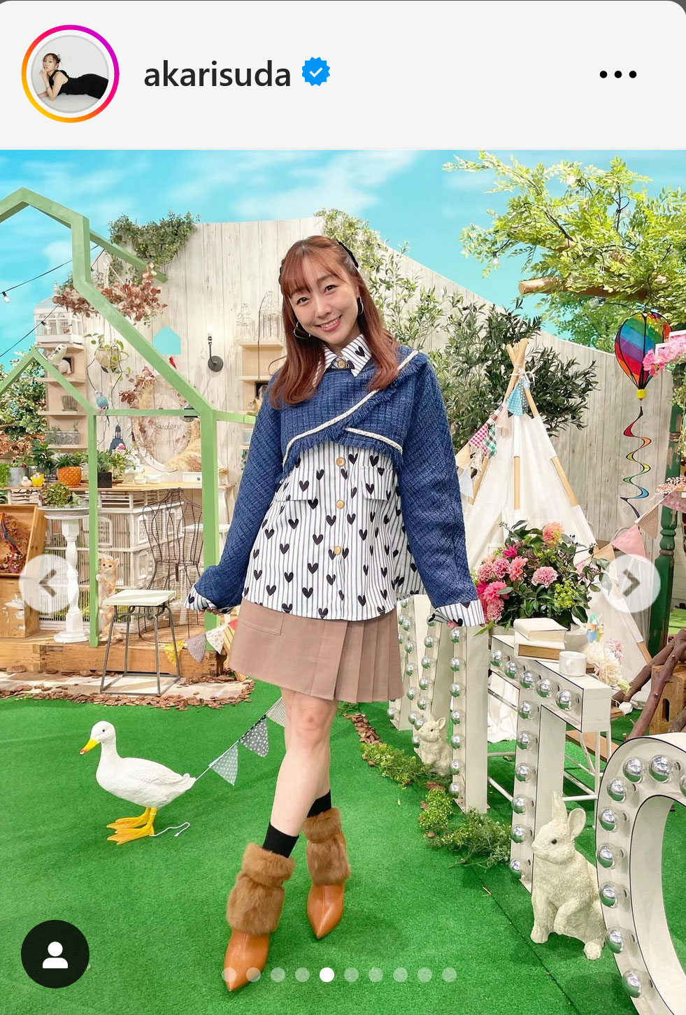 須田亜香里インスタグラムから