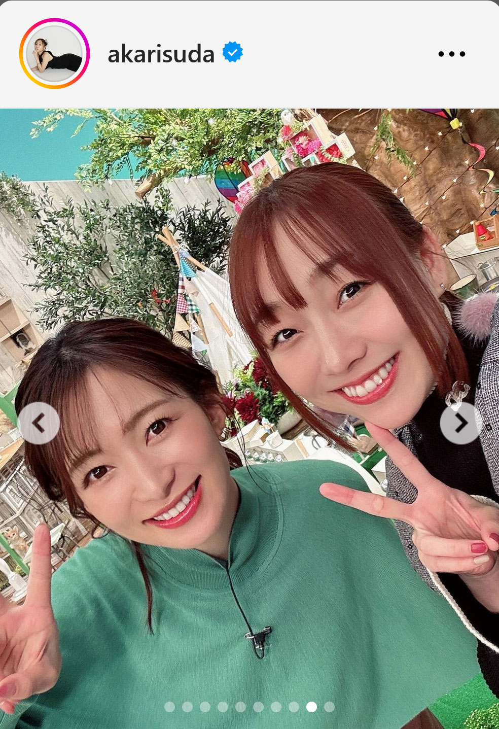 須田亜香里インスタグラムから