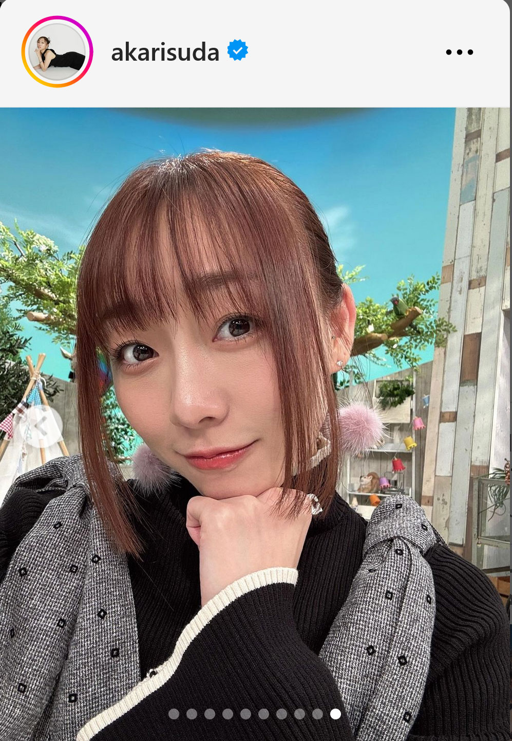 須田亜香里インスタグラムから