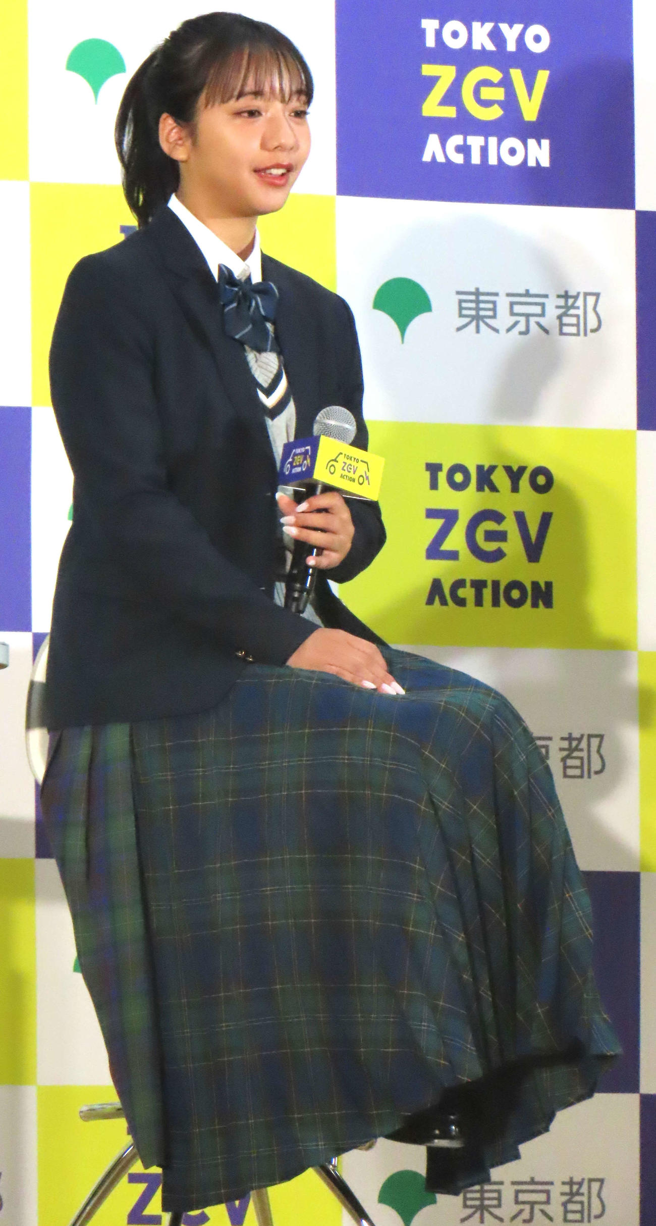 「EV特別出張講義」に登壇した山之内すず