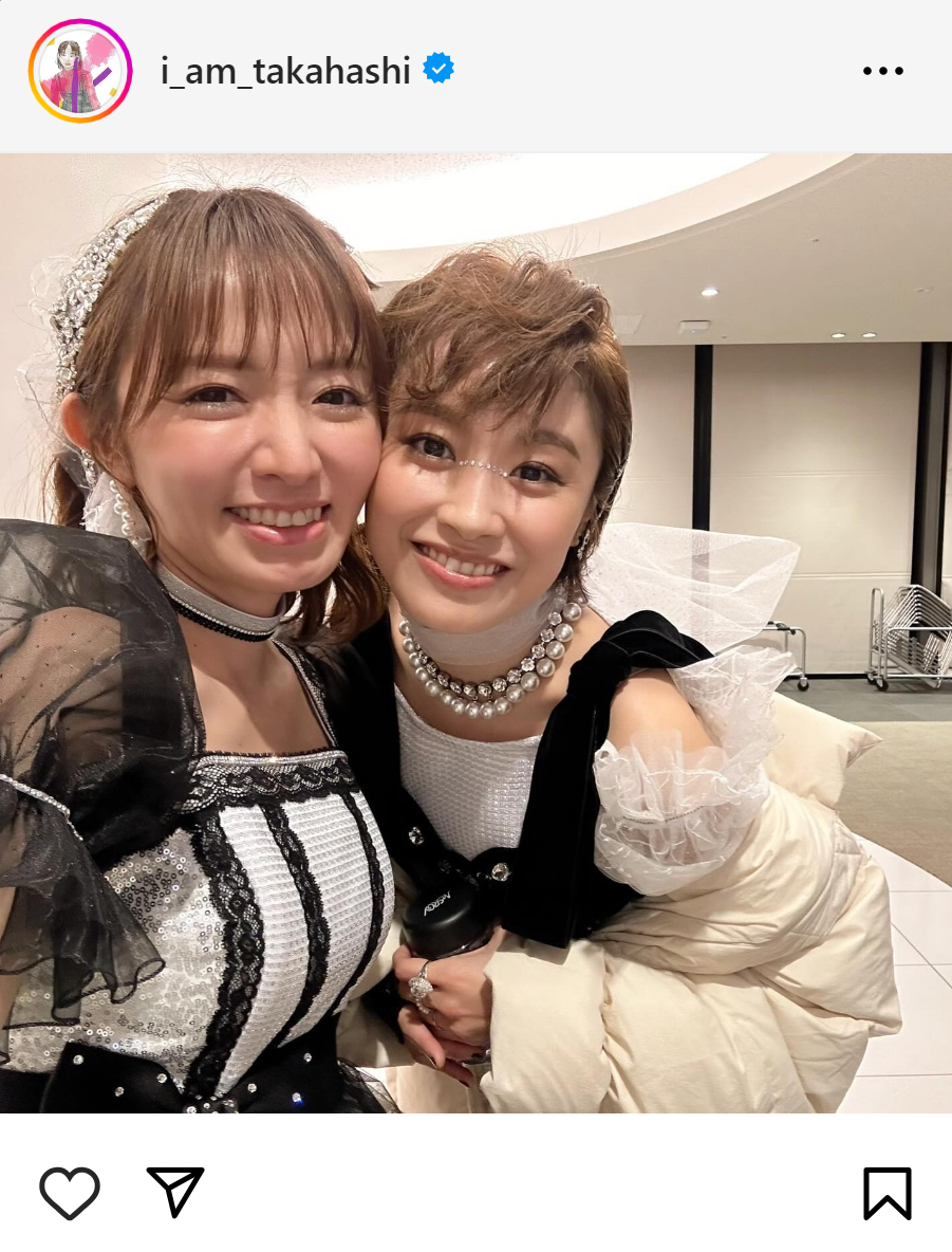 高橋愛のインスタグラムから