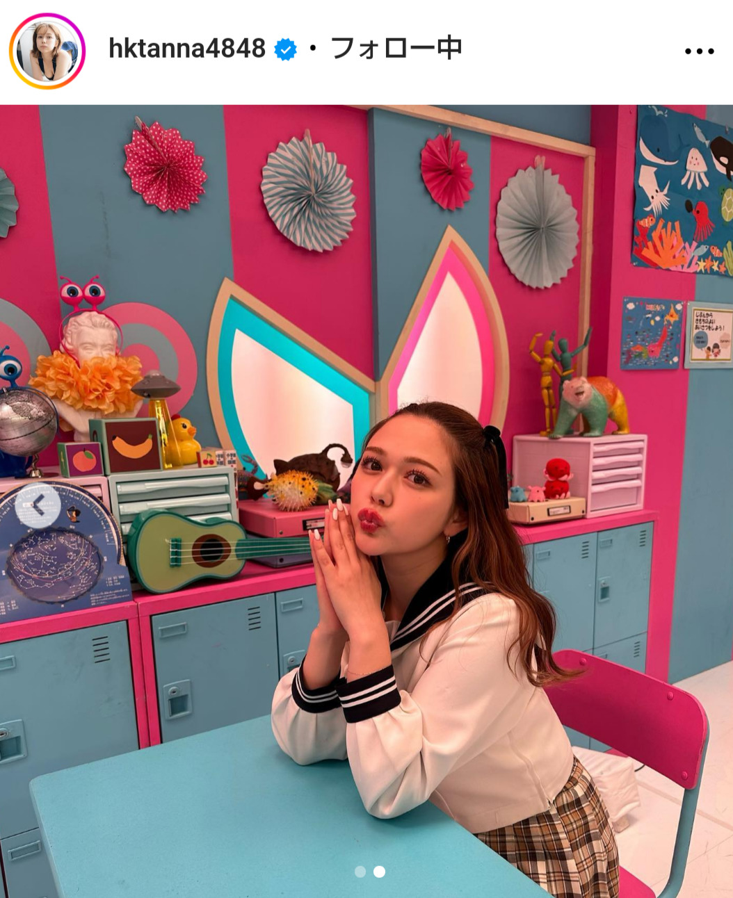 村重杏奈のインスタグラムから