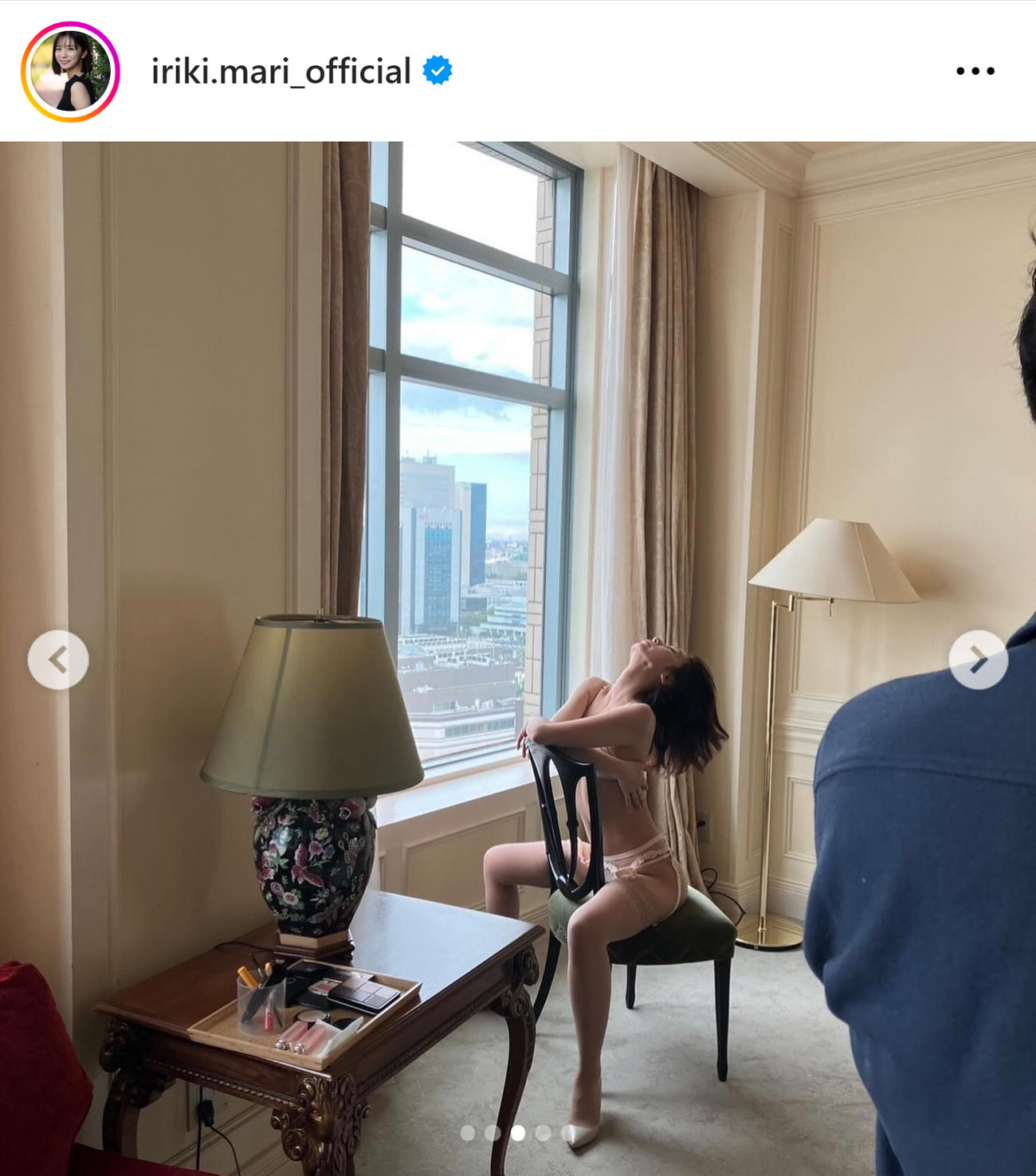 入来茉里のインスタグラムから