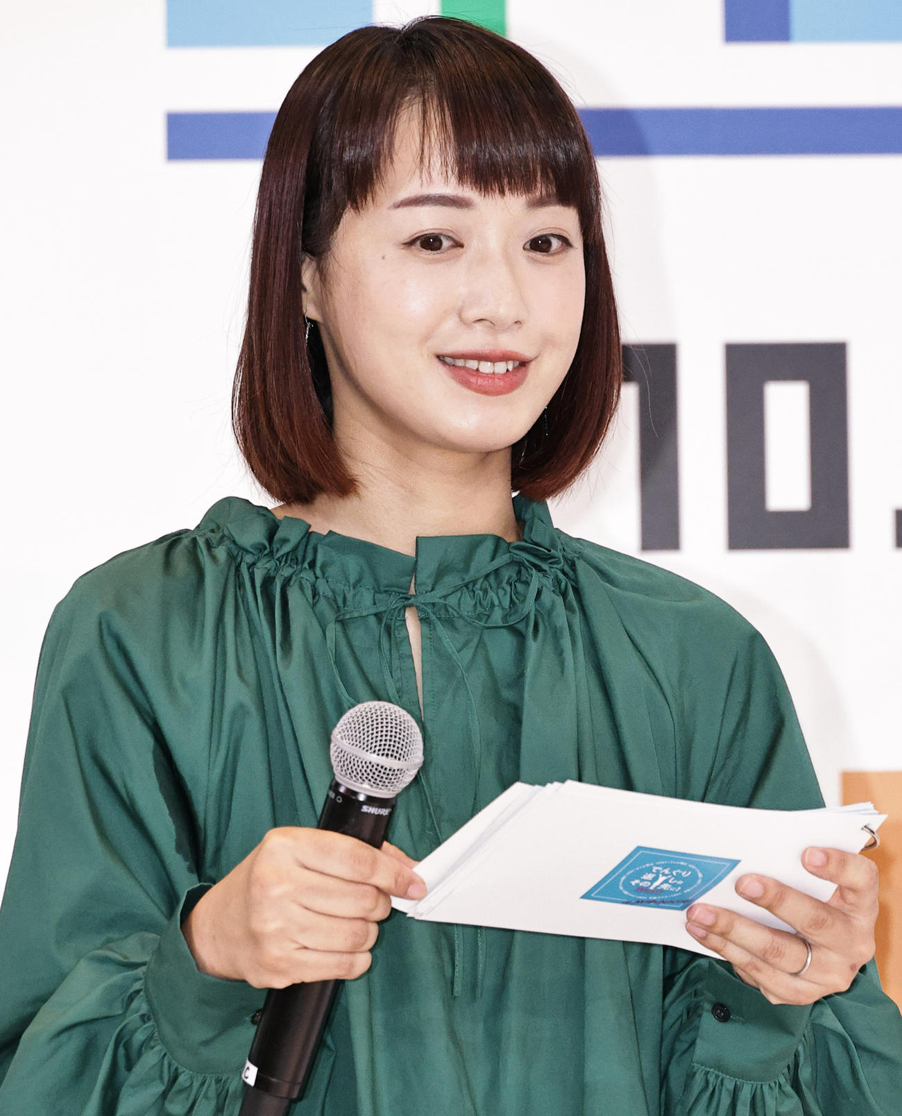 八木麻紗子アナウンサー（2021年10月撮影）