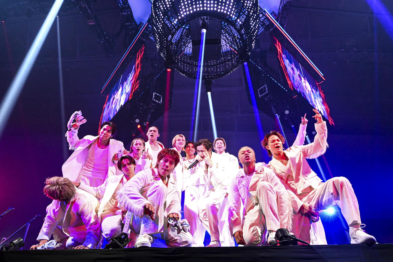 全国ツアーのファイナル公演を行ったTHE RAMPAGE