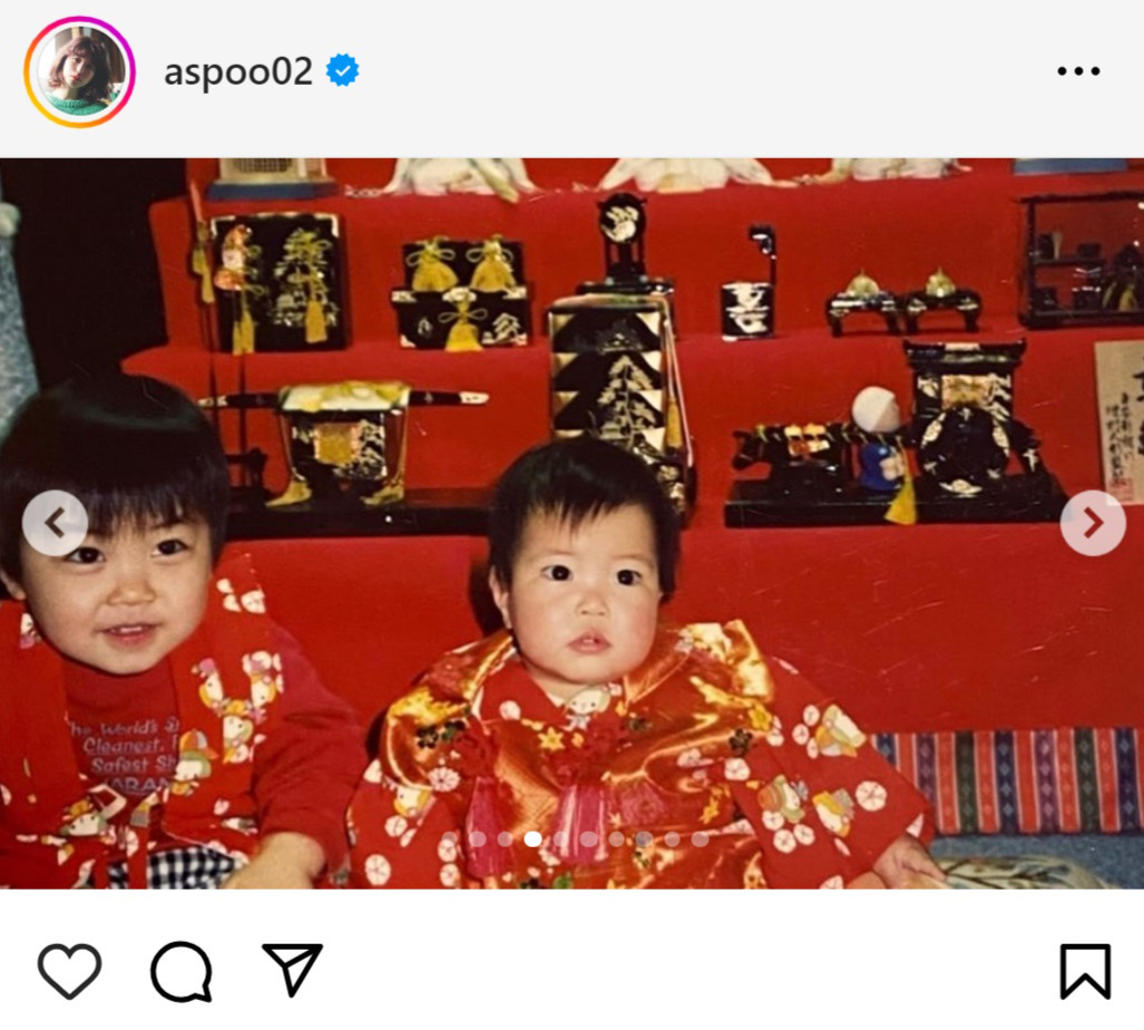 岸明日香のインスタグラムから