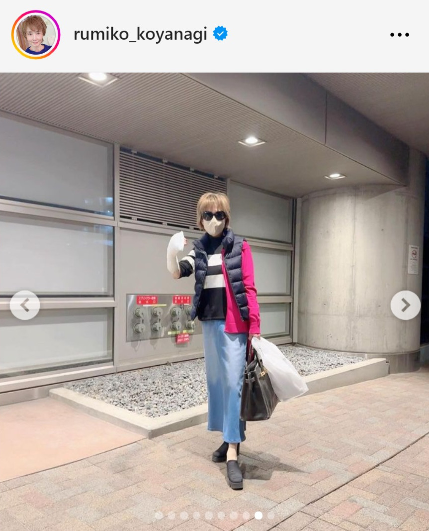 小柳ルミ子のインスタグラムから