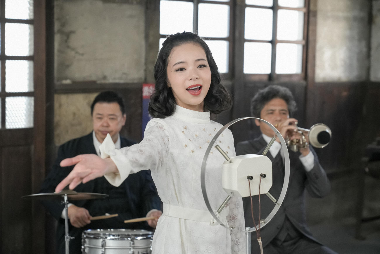 NHK連続テレビ小説「ブギウギ」の1場面（C）NHK