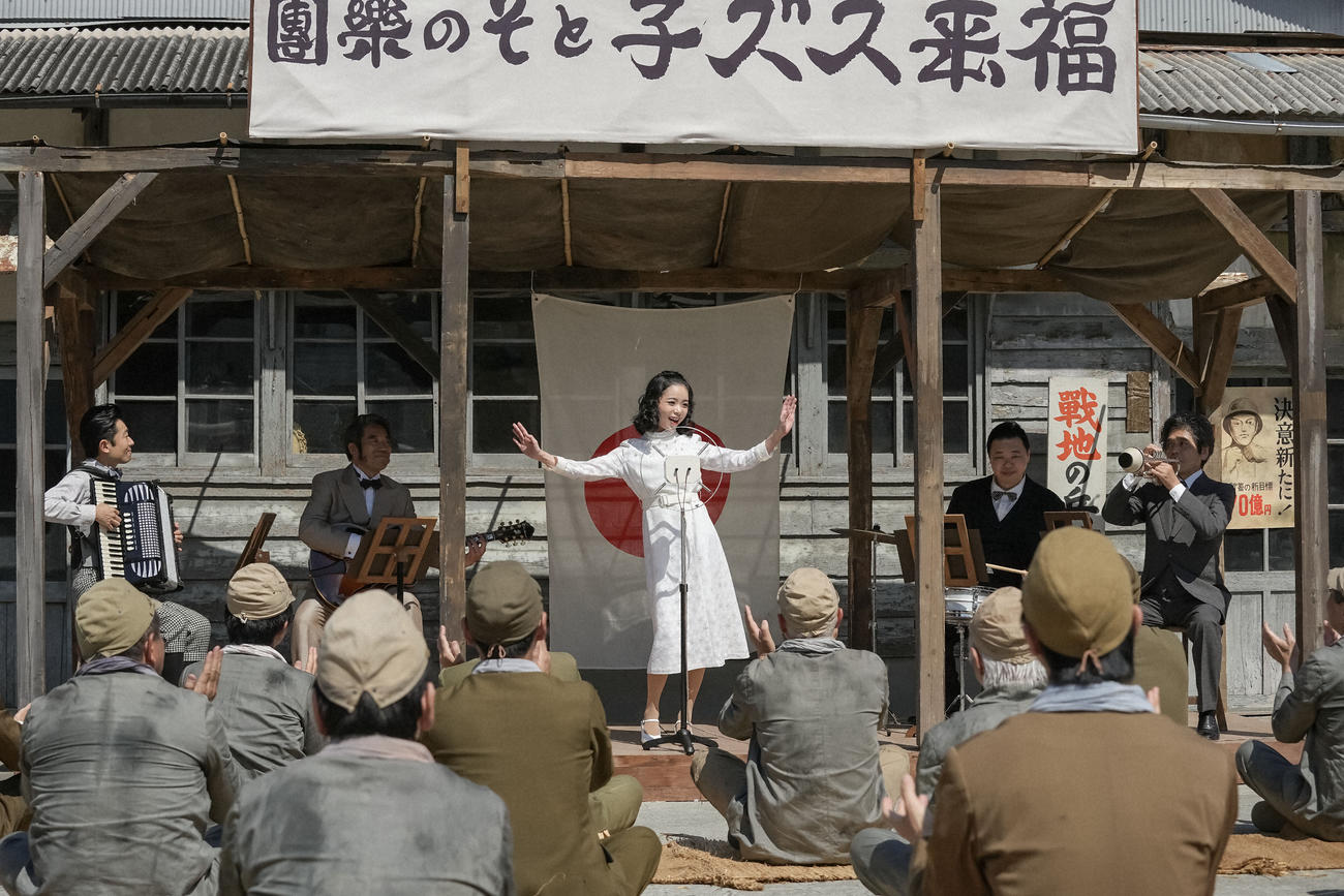 NHK連続テレビ小説「ブギウギ」の1場面（C）NHK