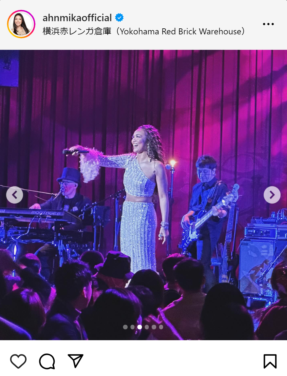 アンミカのインスタグラムから
