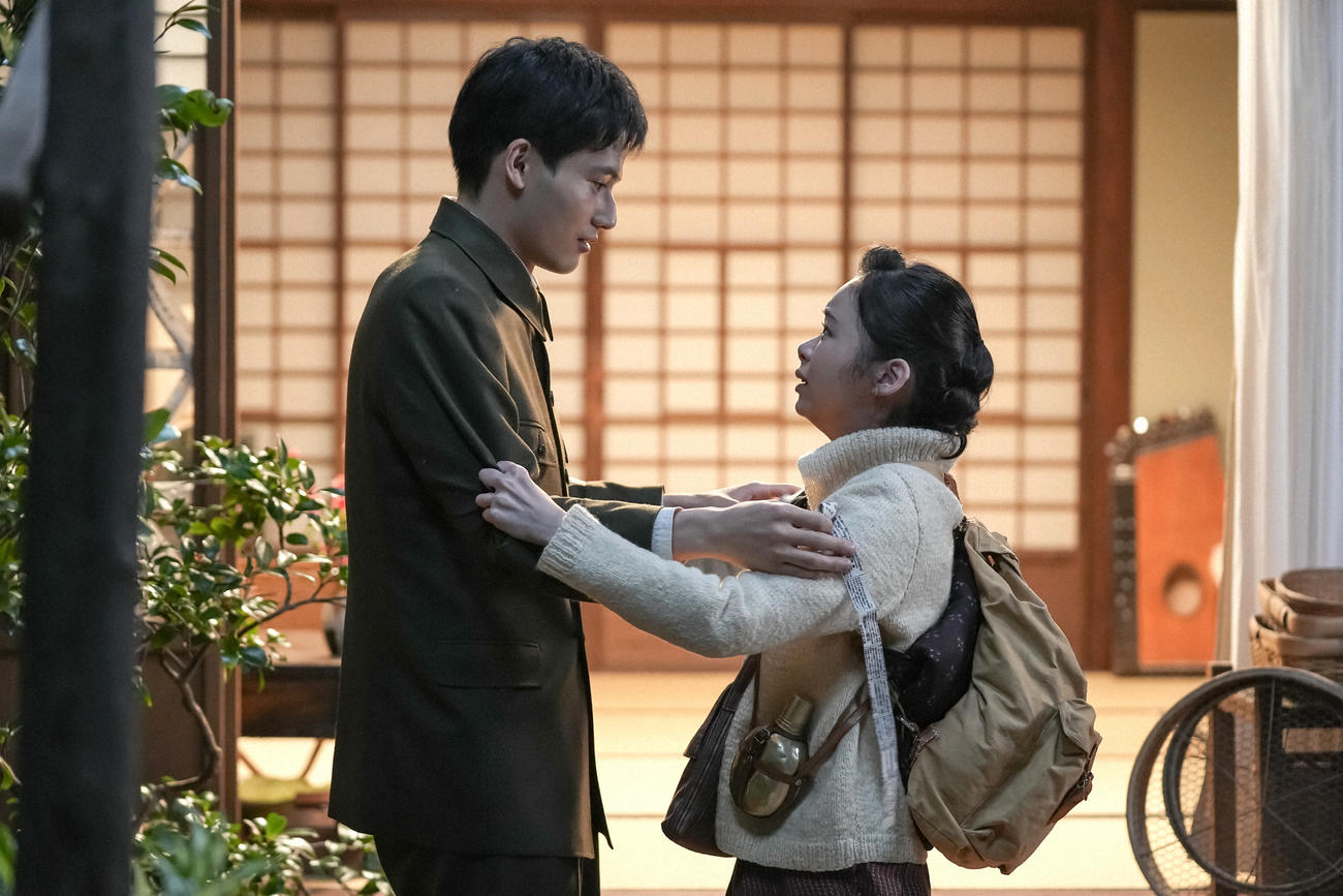 NHK連続テレビ小説「ブギウギ」の1場面（C）NHK