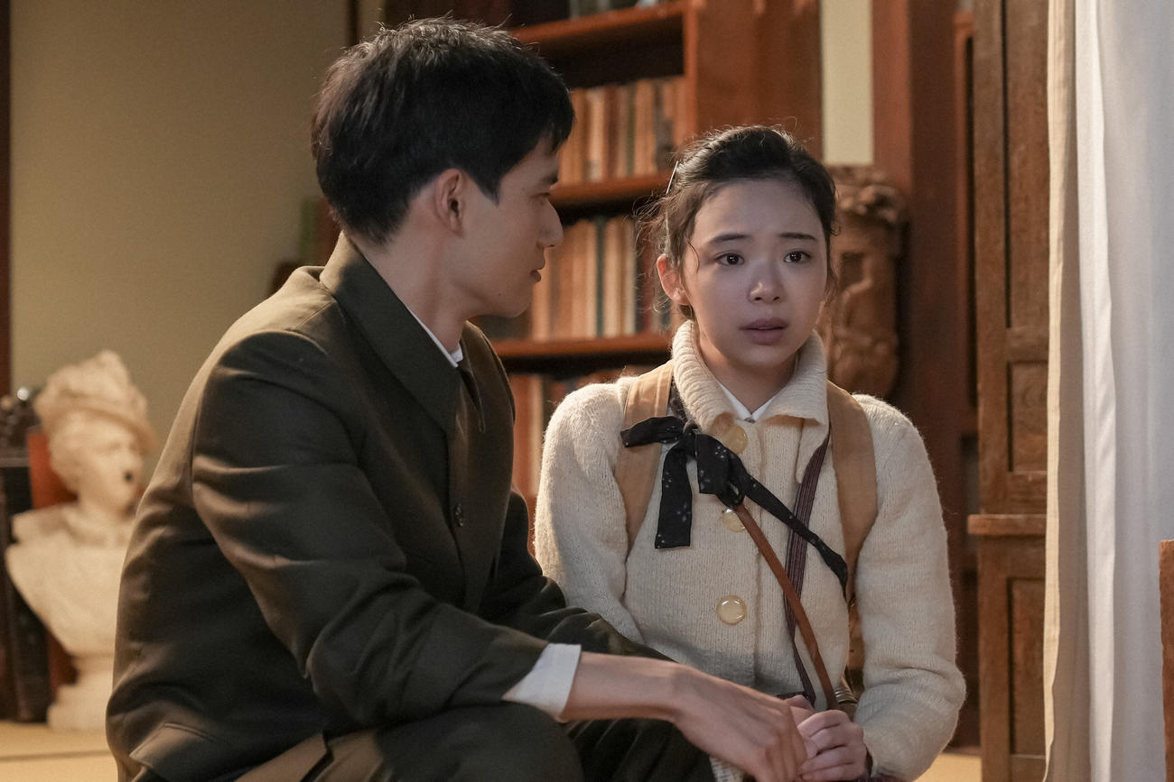 NHK連続テレビ小説「ブギウギ」の1場面（C）NHK