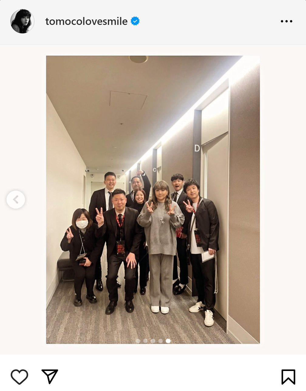 海原ともこのインスタグラムから