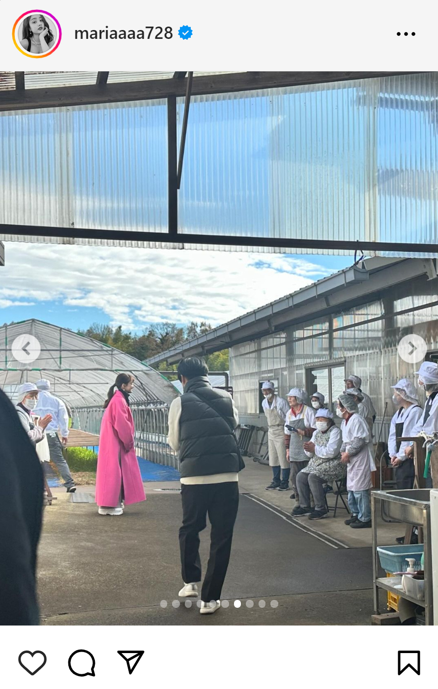 谷まりあのインスタグラムから