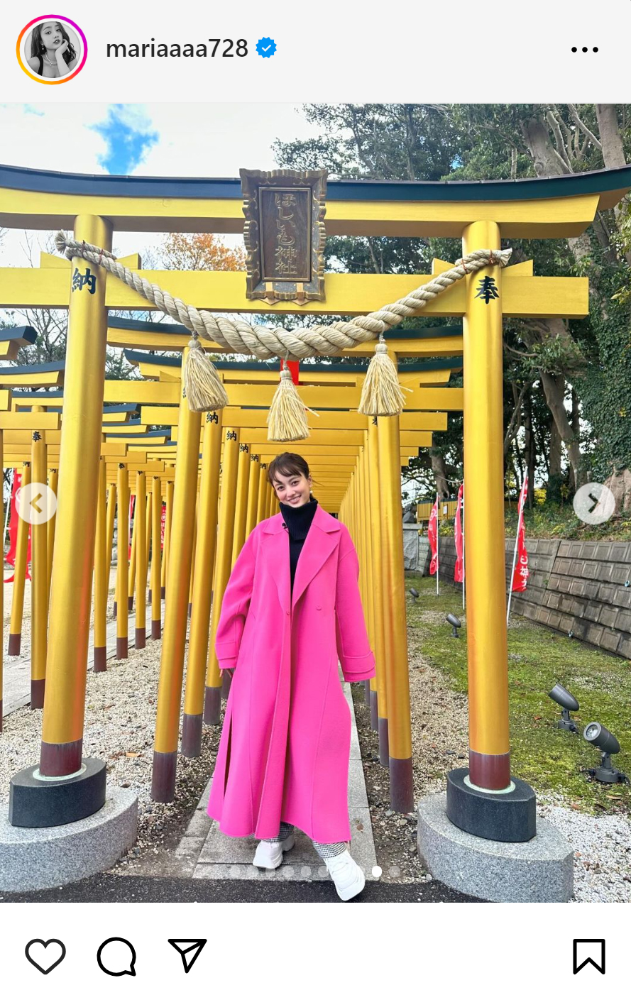 谷まりあのインスタグラムから