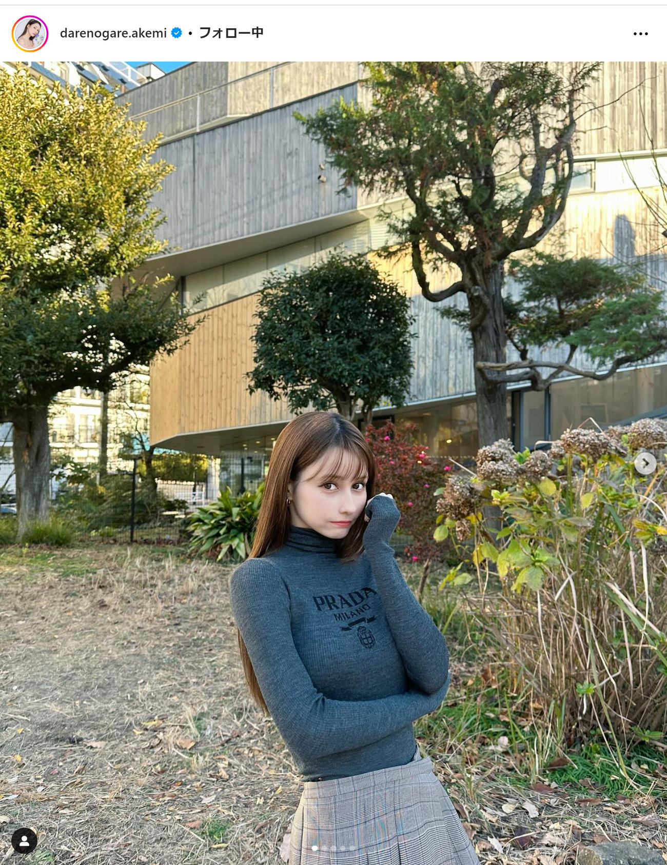 ダレノガレ明美のインスタグラムから