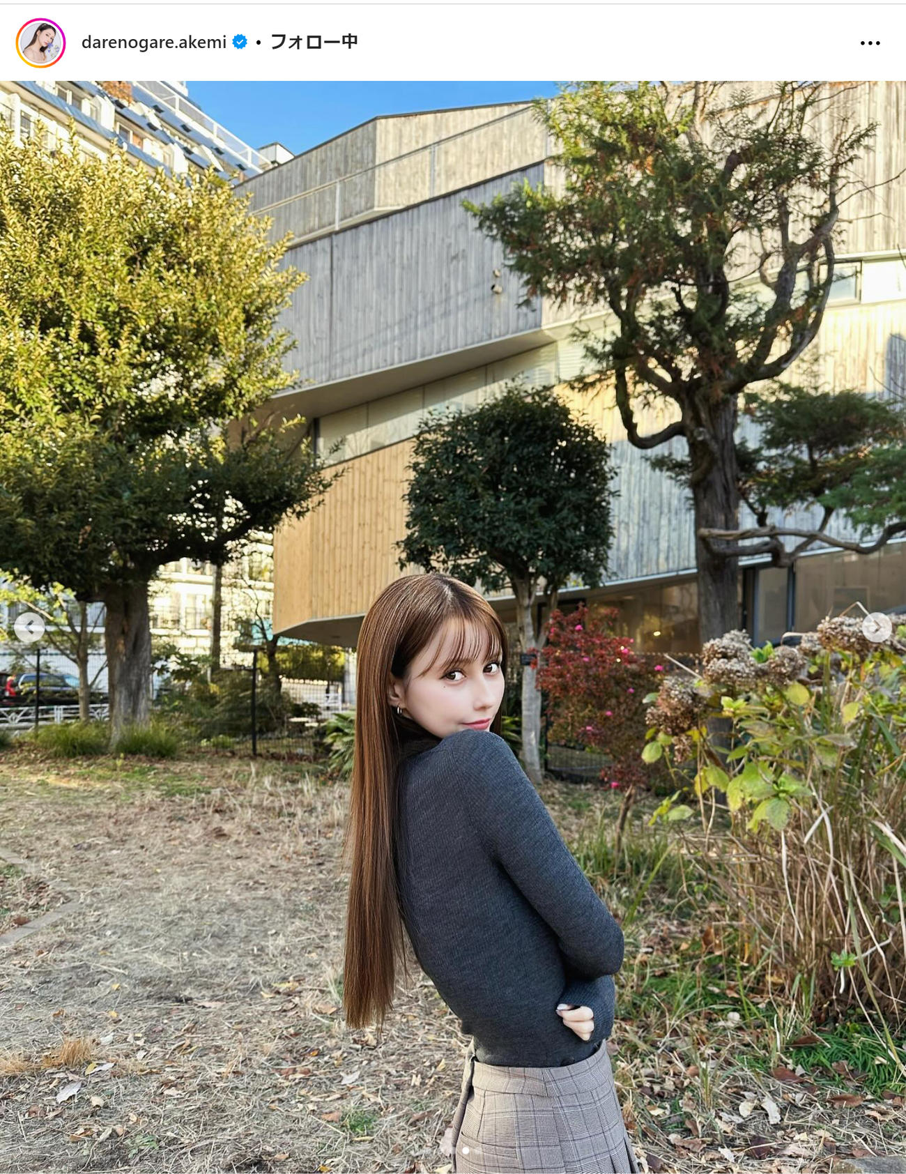 ダレノガレ明美のインスタグラムから