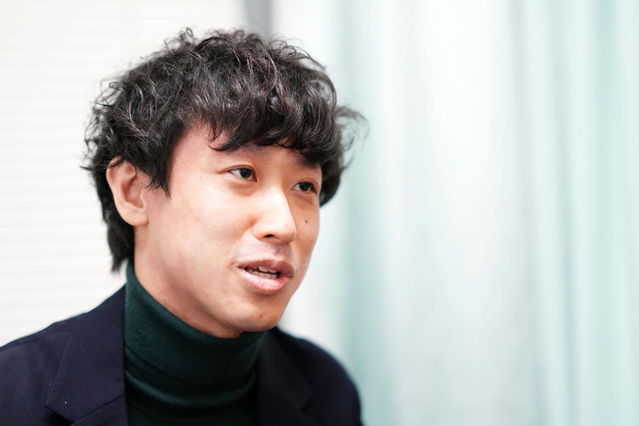 「リベジョ！」のプロデューサーを務めた柏原萌人さん（撮影・横山健太）
