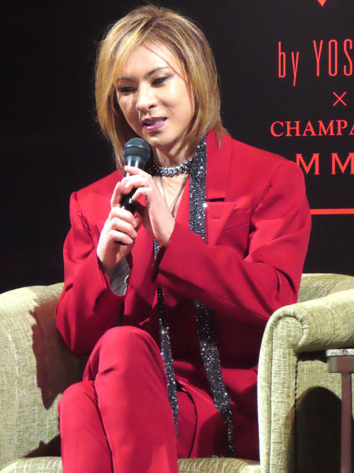 X JAPANのYOSHIKI（23年11月撮影）