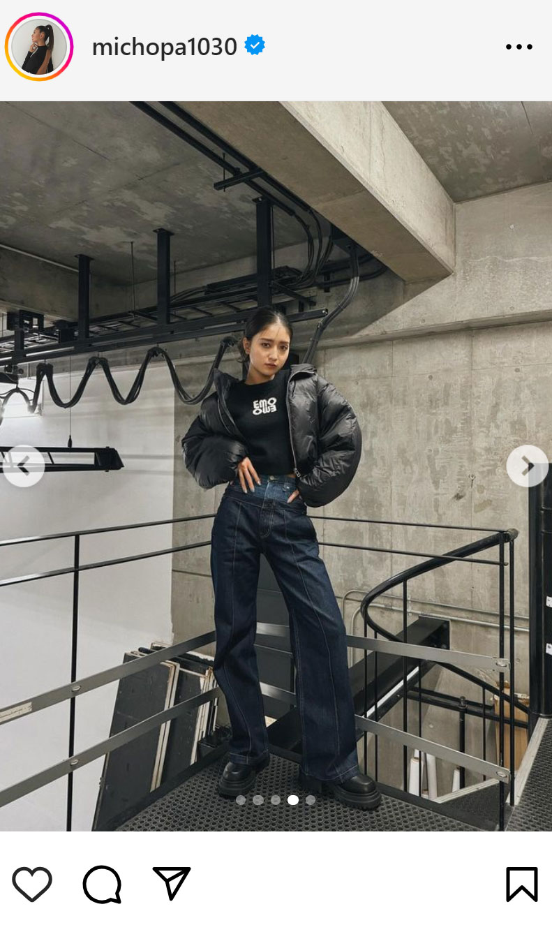 みちょぱこと池田美優のインスタグラムから