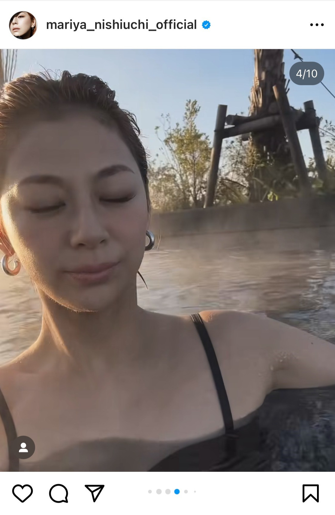 西内まりやのインスタグラムから
