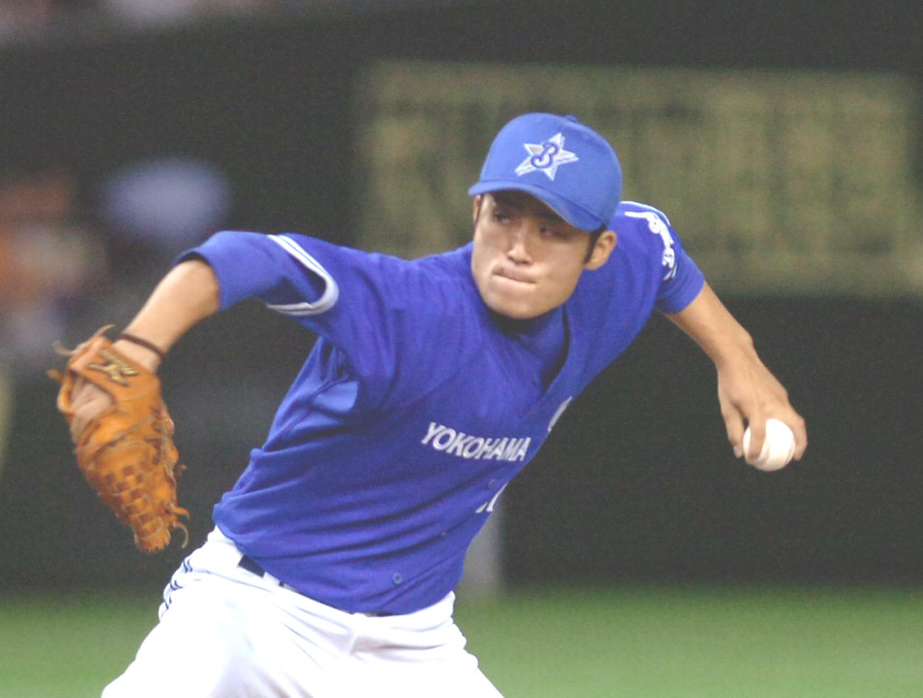 現役時代の、笹丘明里の夫・横浜岡本直也（2007年撮影）
