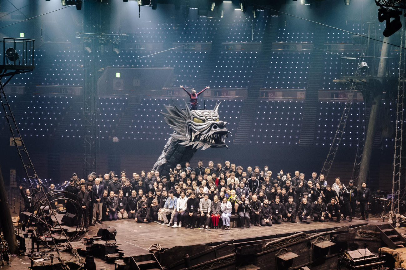 50周年記念の全国アリーナツアー「The Journey」のファイナル公演を行った松任谷由美（撮影・田中聖太郎）