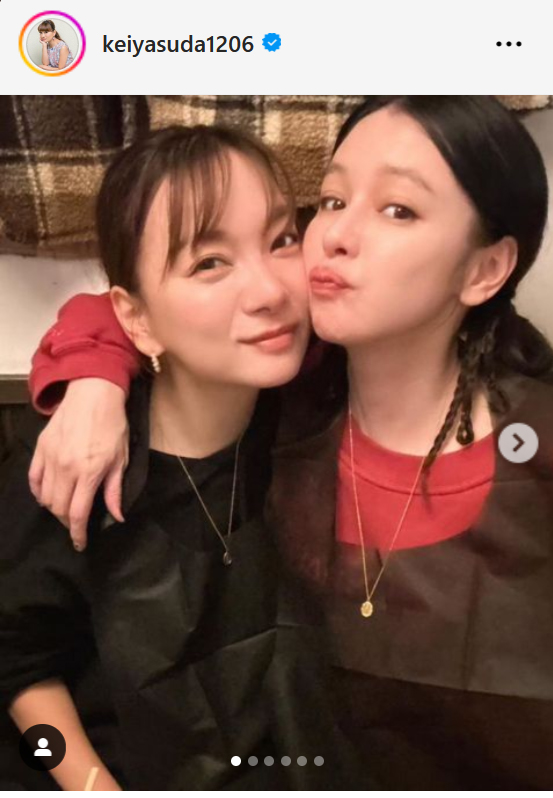 保田圭のインスタグラムから