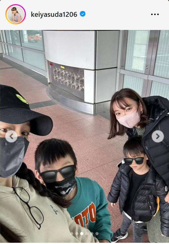 保田圭のインスタグラムから