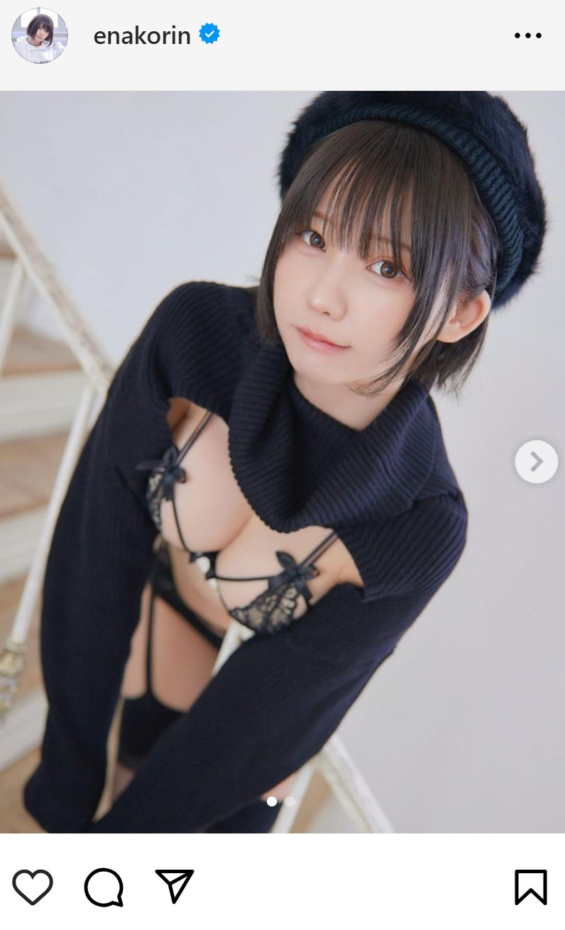 えなこのインスタグラムから