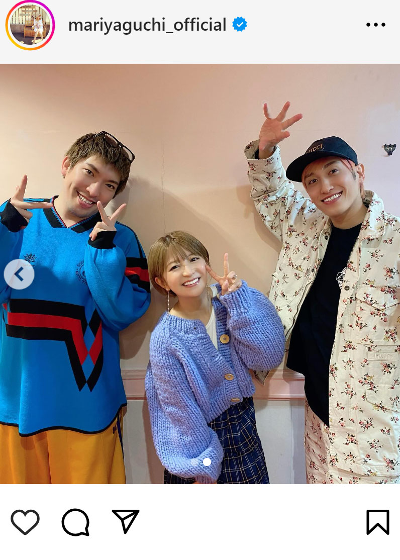 矢口真里のインスタグラムから
