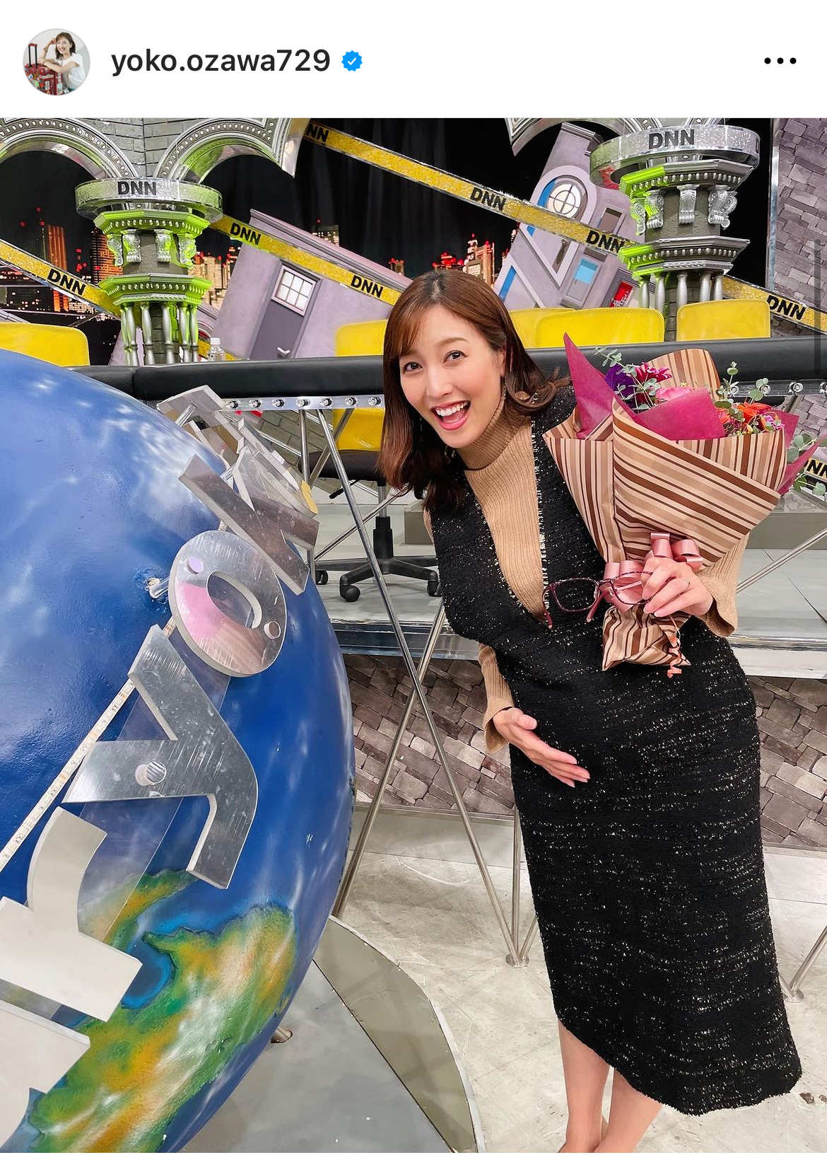 小澤陽子アナのインスタグラムから