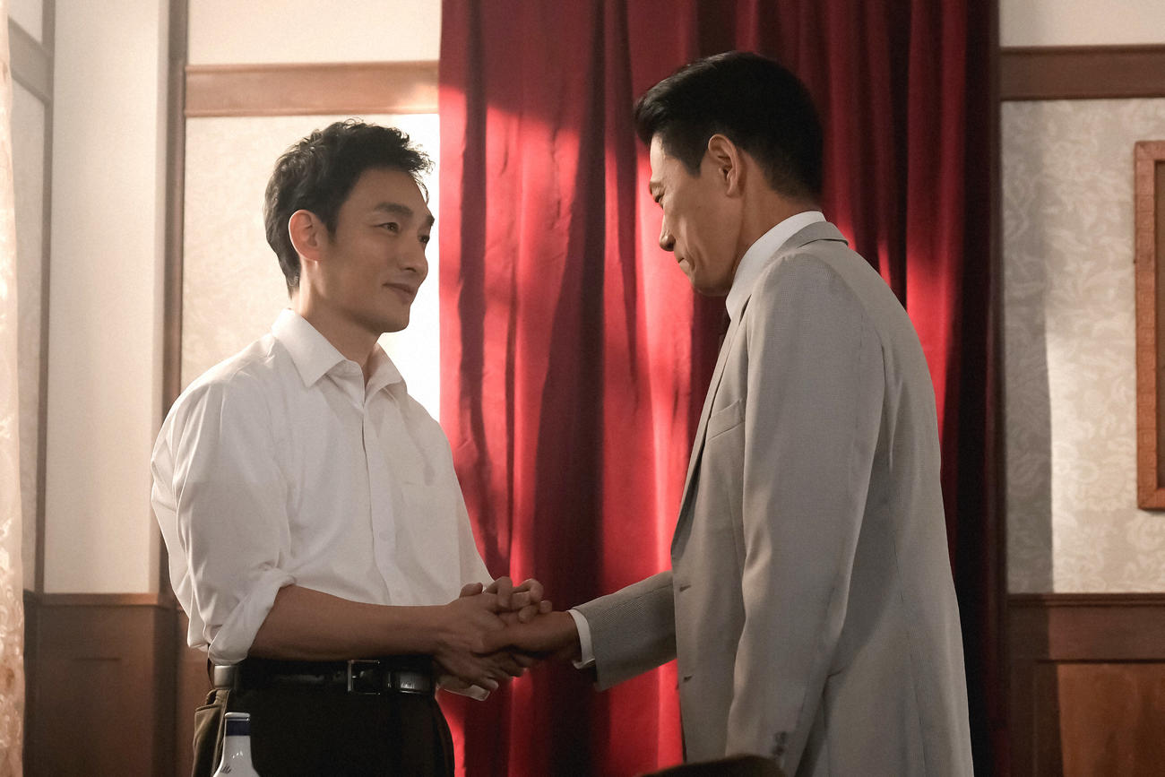NHK連続テレビ小説「ブギウギ」の1場面（C）NHK
