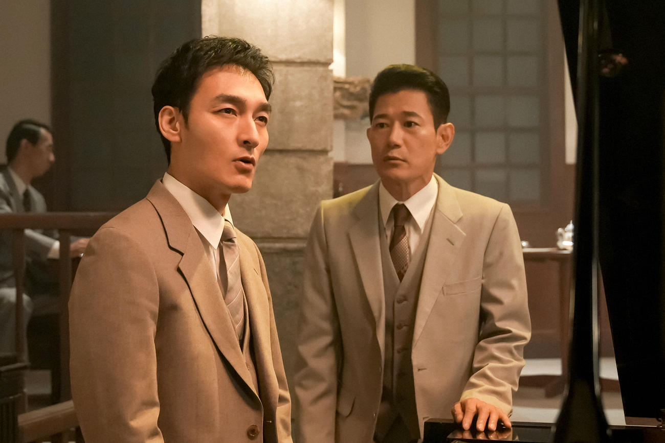 NHK連続テレビ小説「ブギウギ」の1場面（C）NHK