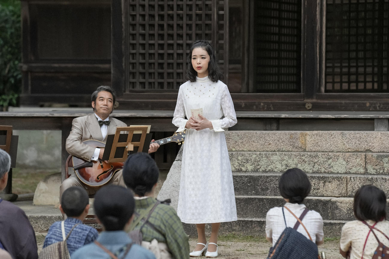 NHK連続テレビ小説「ブギウギ」の1場面（C）NHK