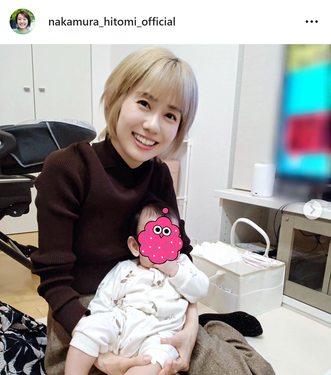 中村仁美のインスタグラムから