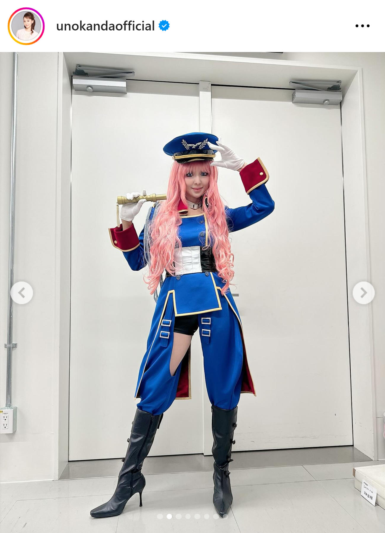 神田うののインスタグラムから