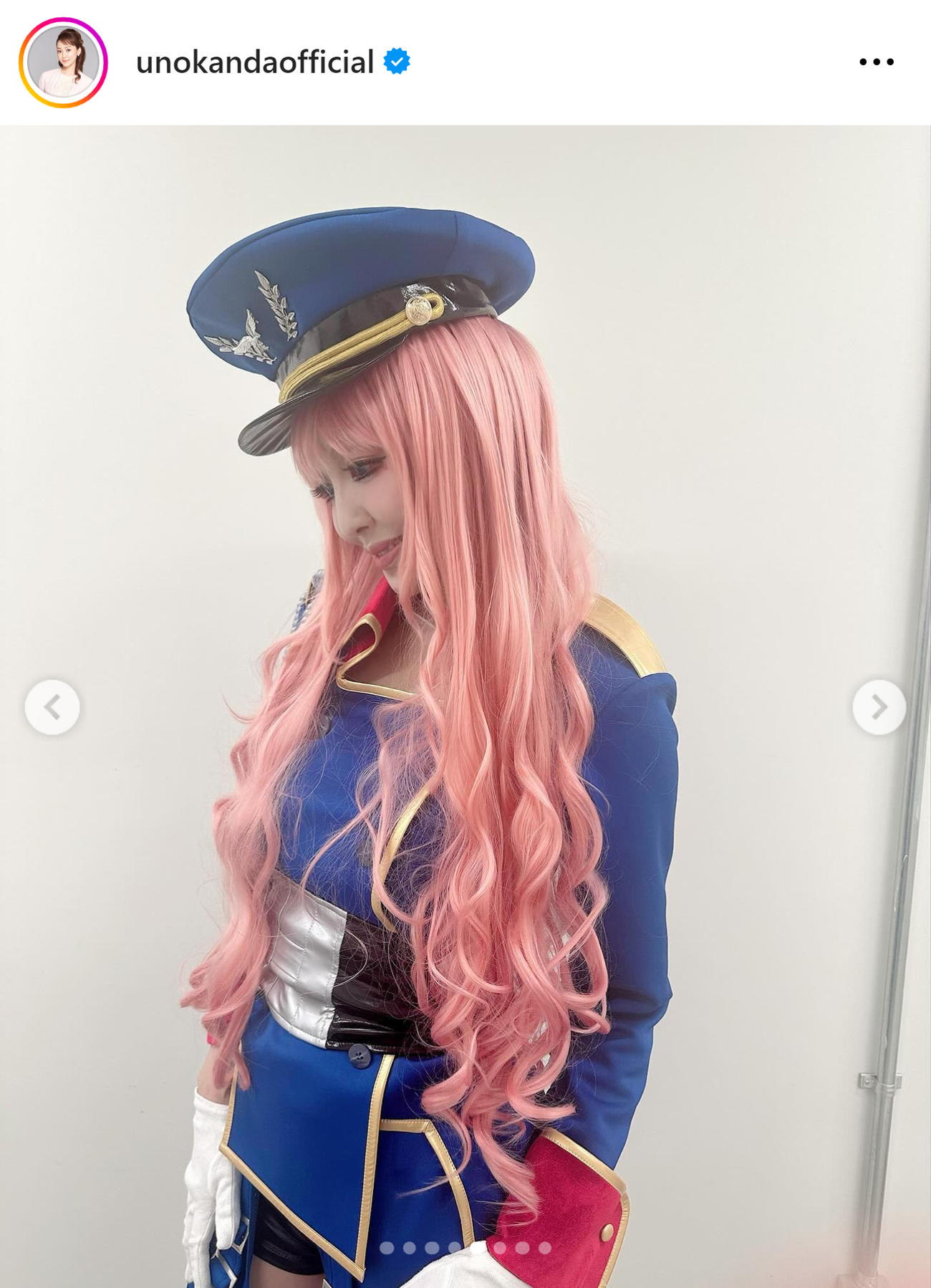 神田うののインスタグラムから