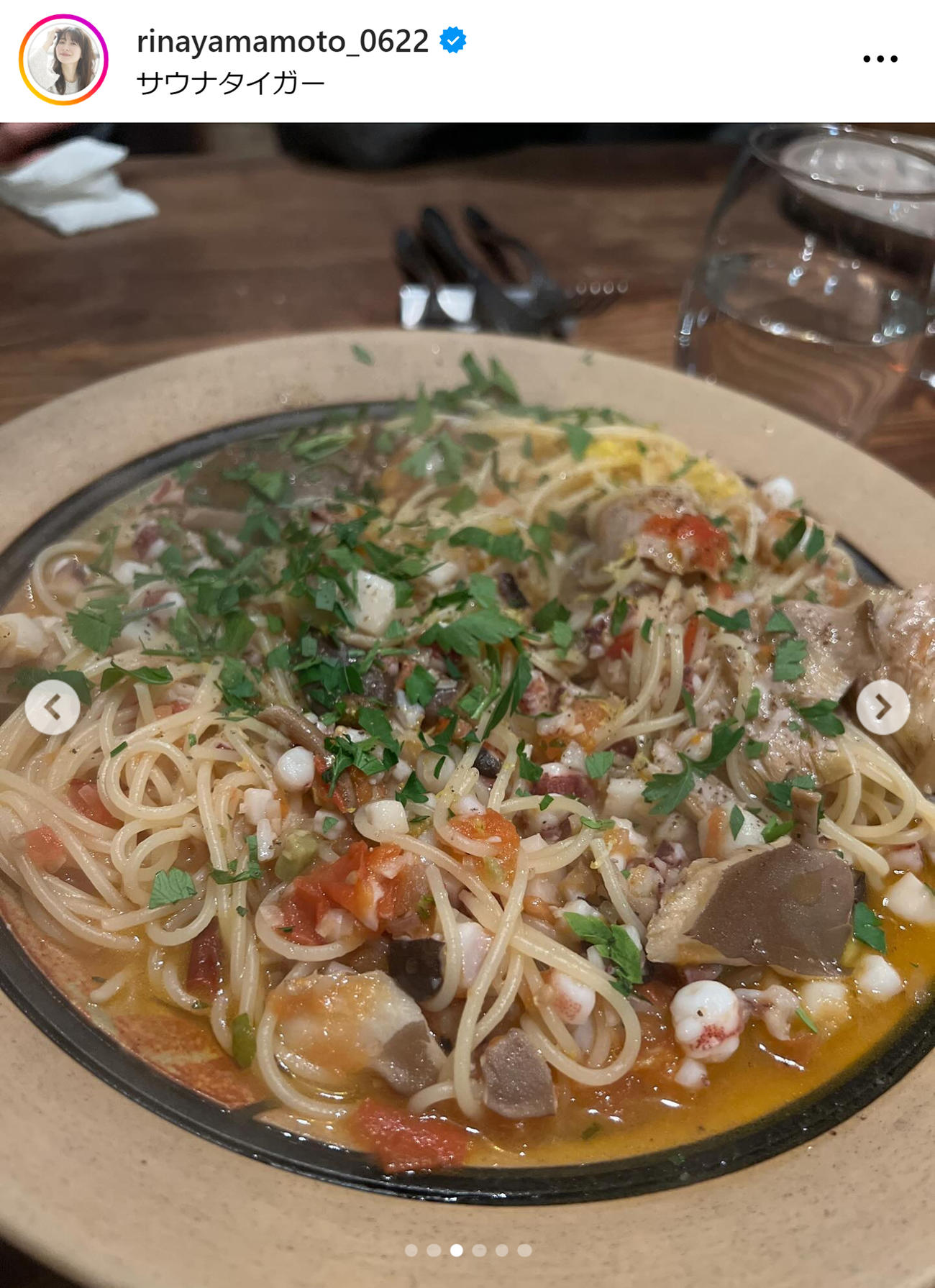 山本里菜のインスタグラムから