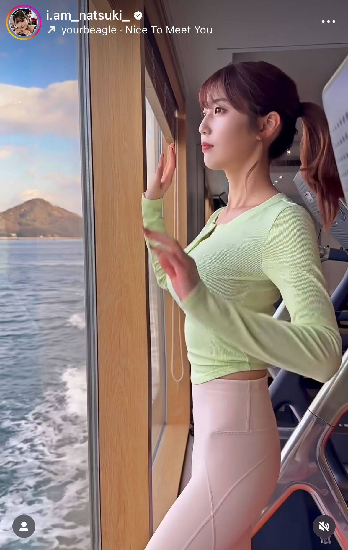 阿部なつきのインスタグラムから