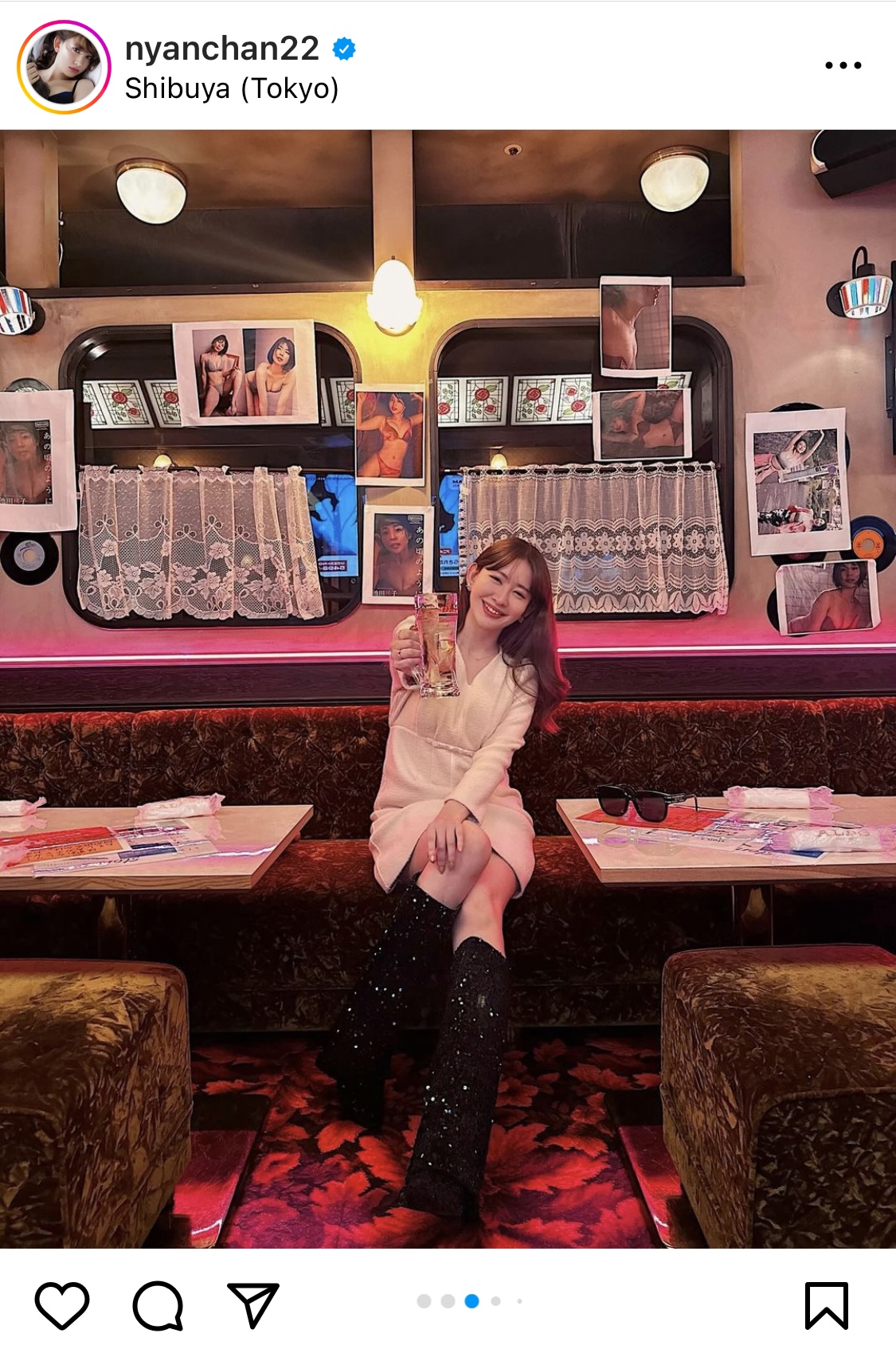 小嶋陽菜のインスタグラムから
