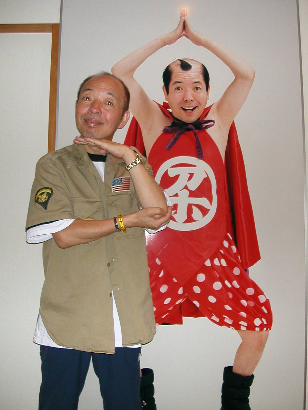 「アホの坂田」として万人から愛されている坂田利夫さん（04年8月撮影）