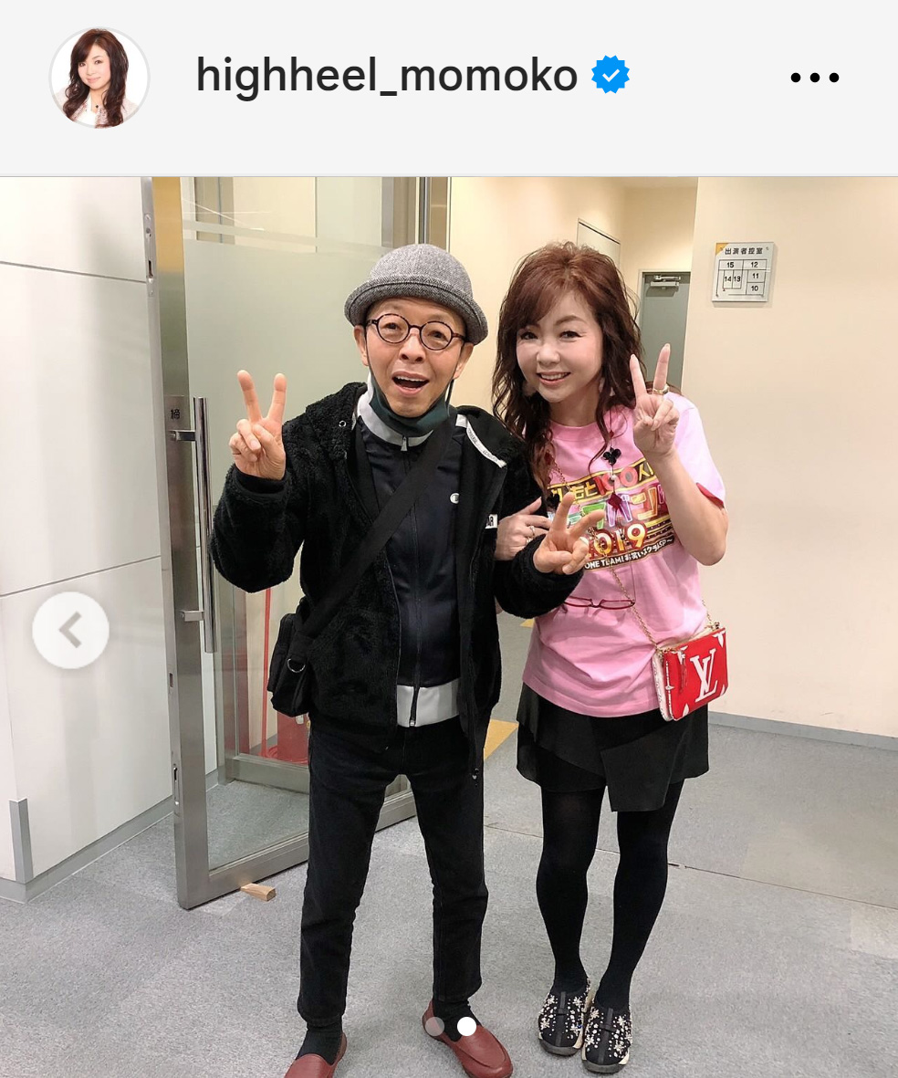 ハイヒール・モモコのインスタグラムから