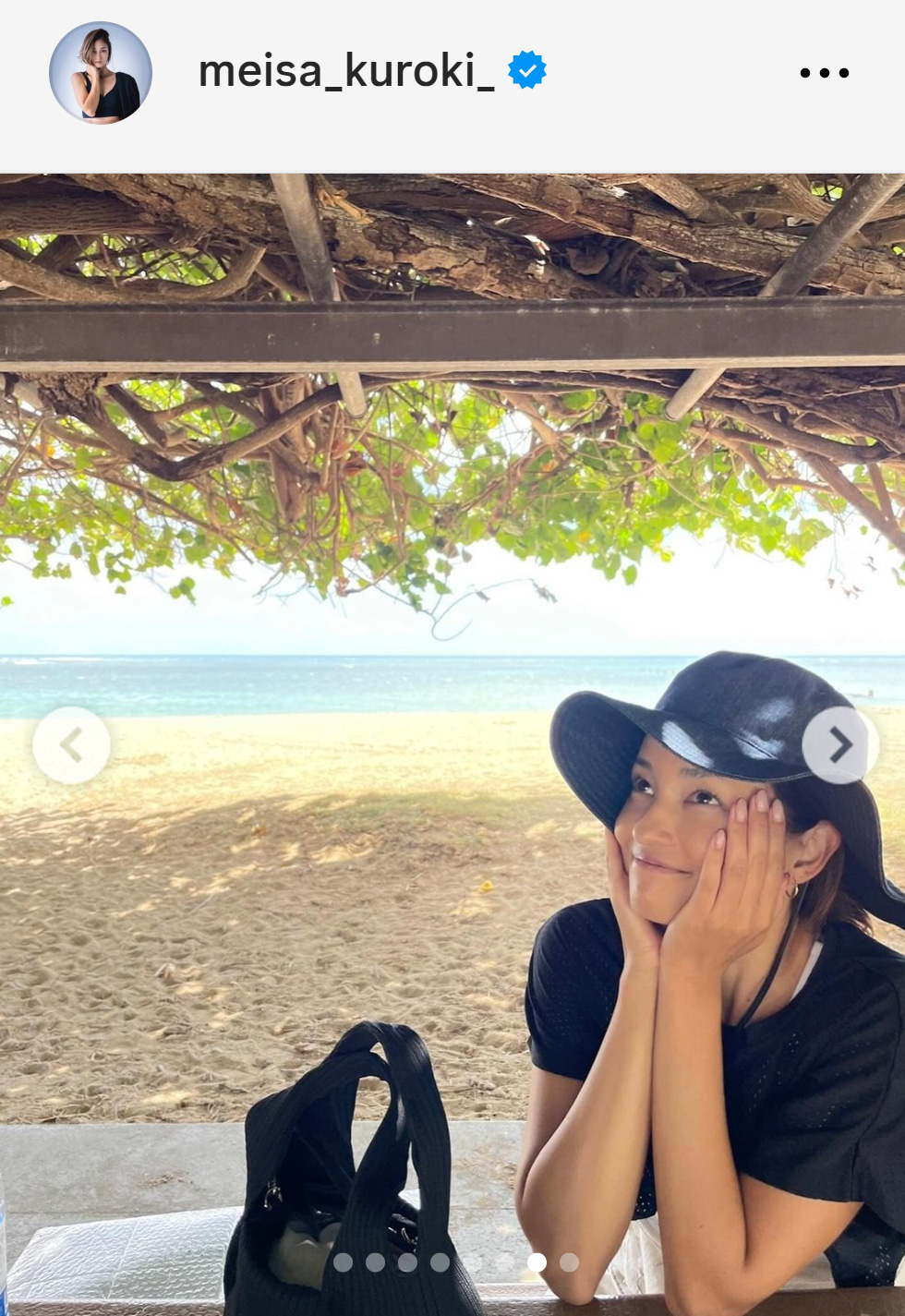 黒木メイサのインスタグラムから
