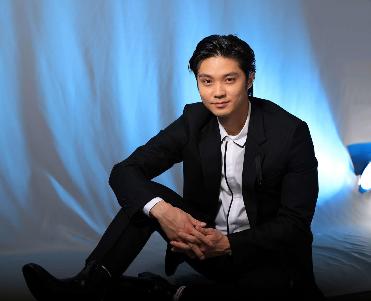 日刊スポーツ映画大賞助演男優賞の磯村勇斗（撮影・浅見桂子）